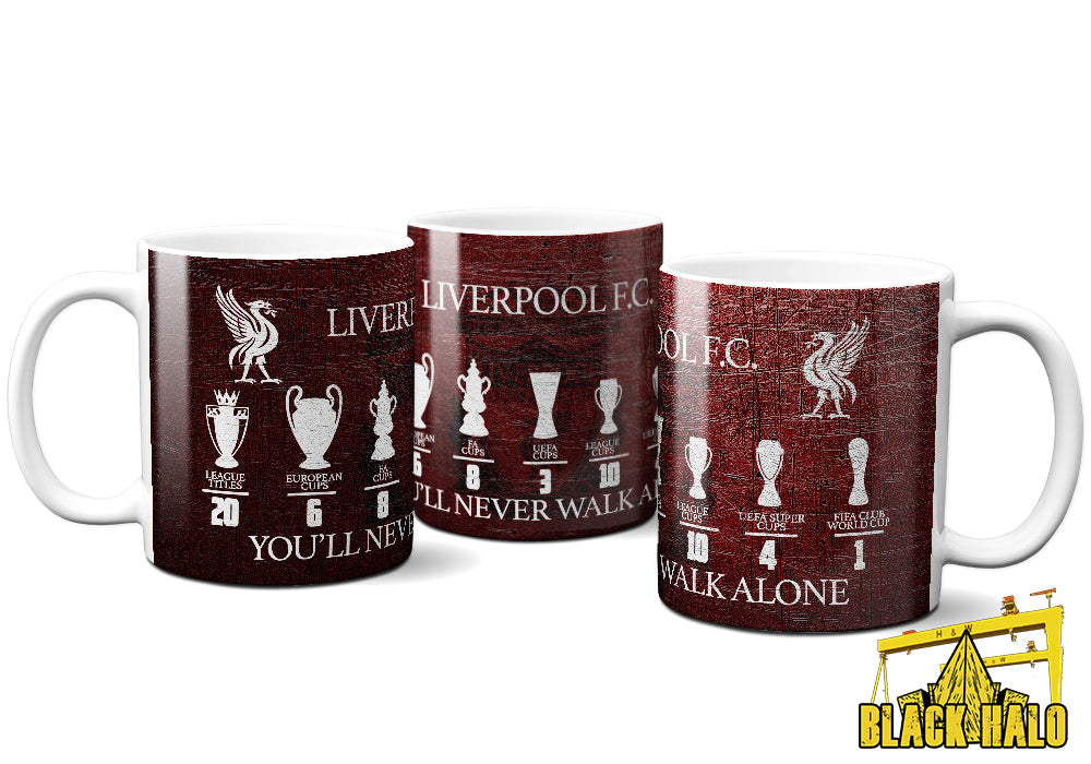 Liverpool FC Trophy Wall Inspired Mug