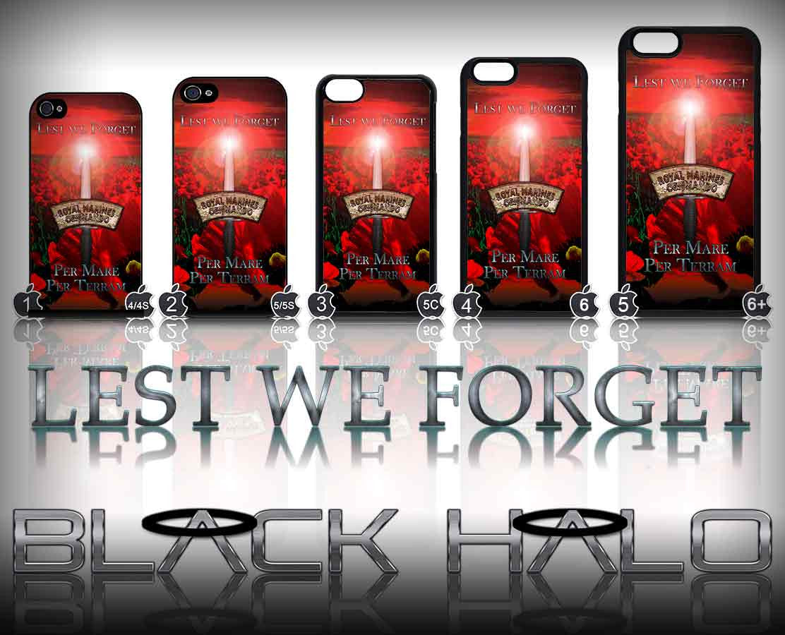 Royal Marines: Commando Poppy Apple iPhone Case 4-7 Plus CDO