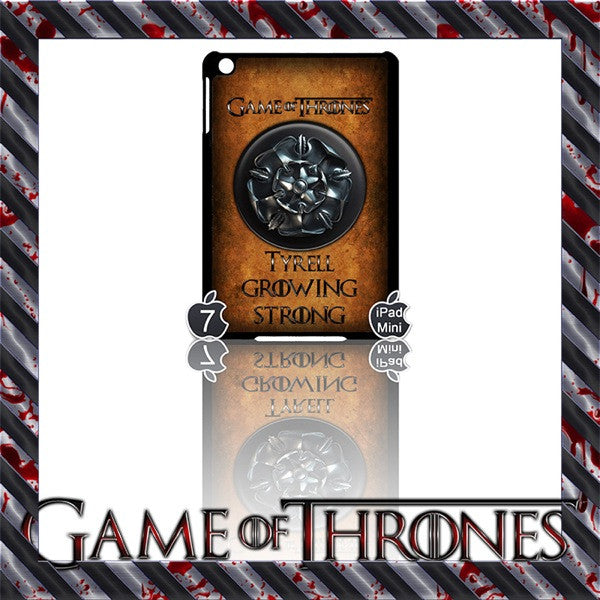 ★ GAME OF THRONES ★ CASE/COVER FOR APPLE IPAD MINI (1ST GENERATION/1G) - Black Halo Design
- 9