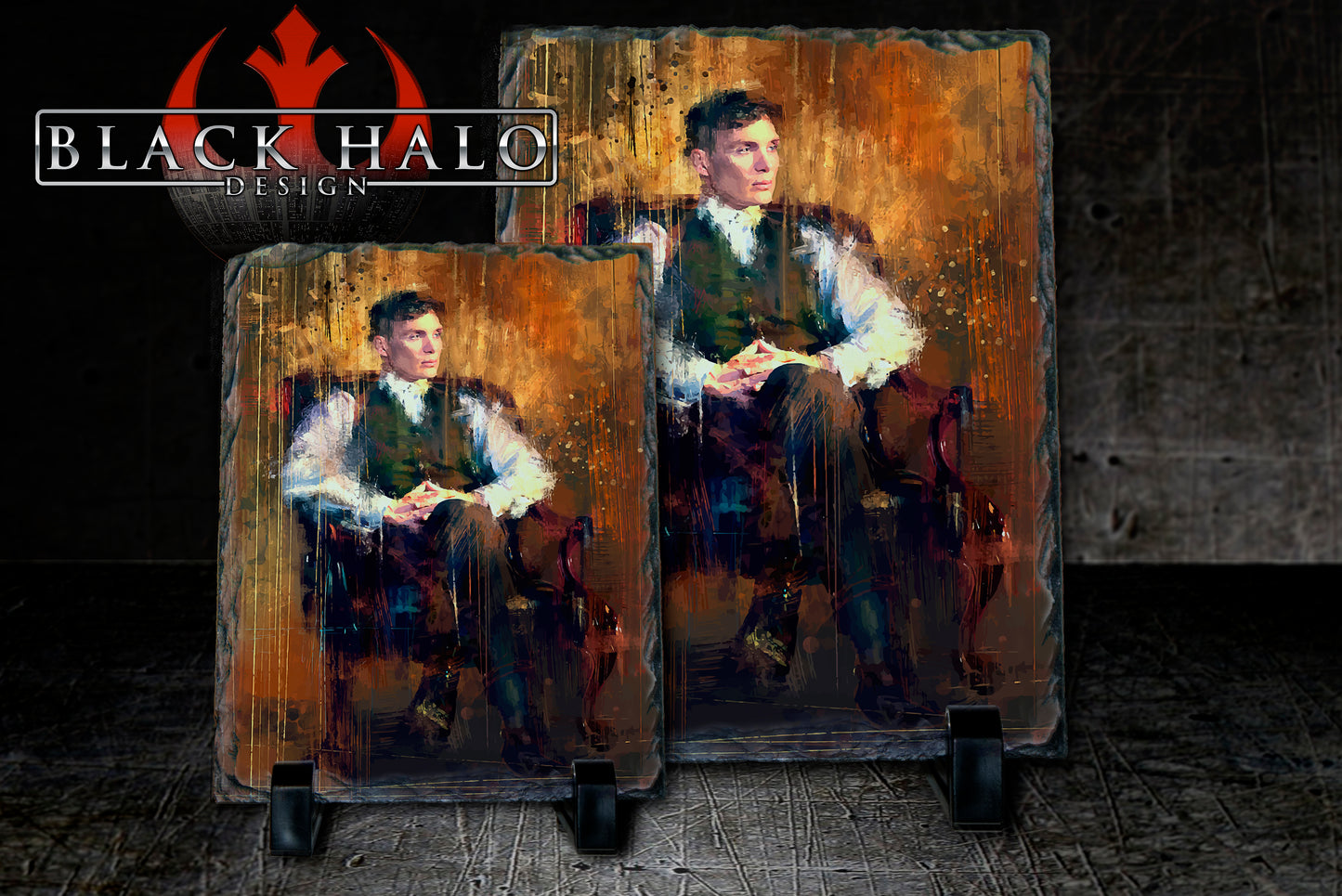 Thomas Shelby Natural Rock Slate in choice of sizes