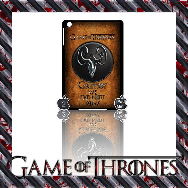 ★ GAME OF THRONES ★ CASE/COVER FOR APPLE IPAD MINI (1ST GENERATION/1G) - Black Halo Design
- 3