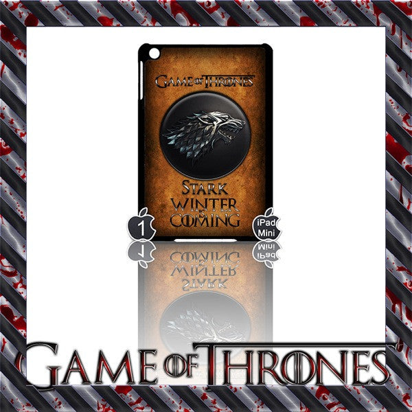★ GAME OF THRONES ★ CASE/COVER FOR APPLE IPAD MINI (1ST GENERATION/1G) - Black Halo Design
- 6