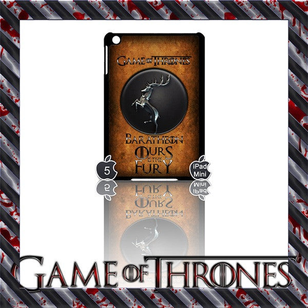 ★ GAME OF THRONES ★ CASE/COVER FOR APPLE IPAD MINI (1ST GENERATION/1G) - Black Halo Design
- 5