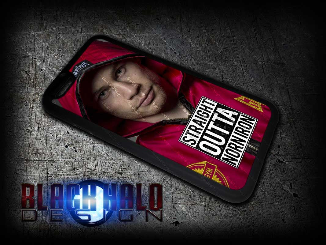 NEW THE JACKAL: CARL FRAMPTON CASE/COVER FOR CHOICE OF APPLE IPHONE 4-6S PLUS - Black Halo Design