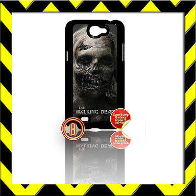 ★ THE WALKING DEAD ★ COVER FOR SAMSUNG GALAXY NOTE II/2/N7100 CASE ZOMBIE#8 - Black Halo Design