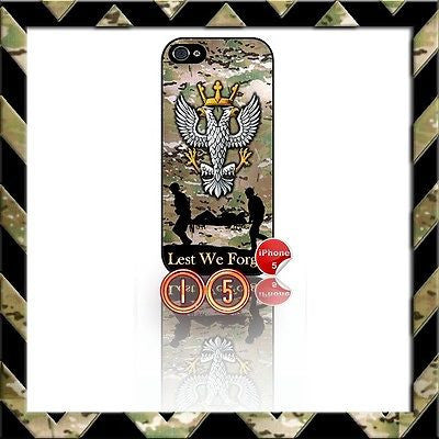 ★ THE MERCIAN REGIMENT ★ SHELL/CASE/COVER FOR IPHONE 5/5S (MERCS) CAMO#15 - Black Halo Design