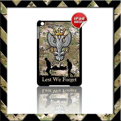 ★ THE MERCIAN REGIMENT(MERCS)★ HARD SHELL/CASE FOR APPLE IPAD MINI CAMO COVER#15 - Black Halo Design