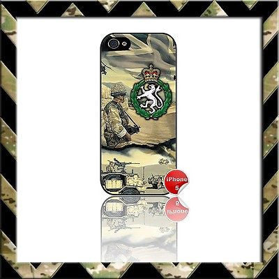 ★ WOMENS ROYAL ARMY CORPS (WRAC) ★ SHELL/COVER FOR IPHONE 5/5S - Black Halo Design
