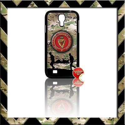 ★ ULSTER DEFENCE REGIMENT(UDR) COVER FOR SAMSUNG GALAXY S4/S IV/I9500 CASE ARMY - Black Halo Design
