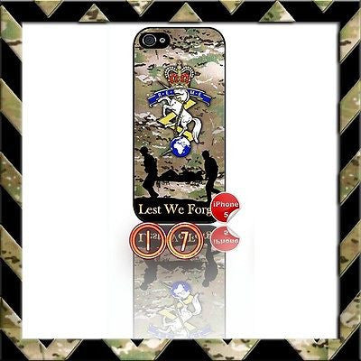 ★ ROYAL ELECTRICAL & MECHANICAL ENGINEERS CASE/COVER FOR IPHONE 5/5S REME#17 - Black Halo Design