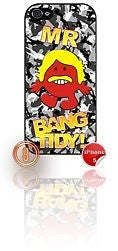 ★ MR BANG TIDY(KEITH LEMON)★ PHONE COVER FOR IPHONE 5/5S (CASE) GIRL CAMO#8 GREY - Black Halo Design