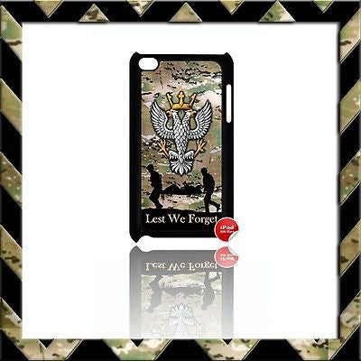 THE MERCIAN REGIMENT CASE/COVER FOR IPOD TOUCH 4/4TH GEN GENERATION 4G ARMY#15 - Black Halo Design