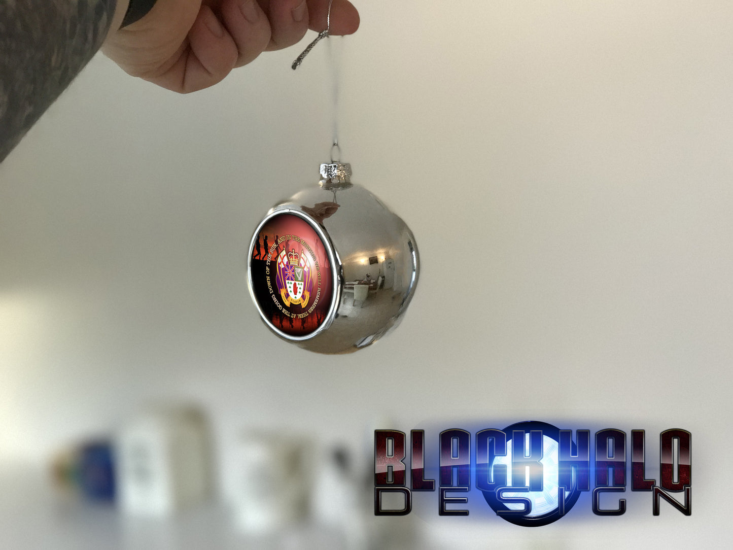 The 36th Ulster Division Lest We Forget Christmas Bauble