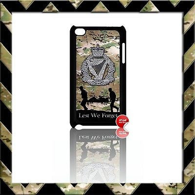 THE ROYAL IRISH REGIMENT RIR COVER/CASE FOR IPOD TOUCH 4/4TH GEN GENERATION 4G#4 - Black Halo Design