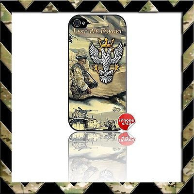 ★ THE MERCIAN REGIMENT (MERCS) ★ COVER FOR APPLE IPHONE 4/4S MERCIANS - Black Halo Design