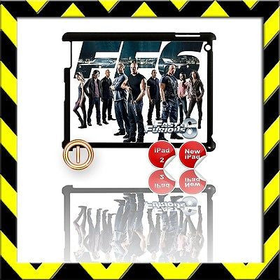 ★ FAST & FURIOUS 6 ★ SHELL/COVER FOR IPAD 2/3/4(3RD/4TH GEN) THE CREW #1 - Black Halo Design