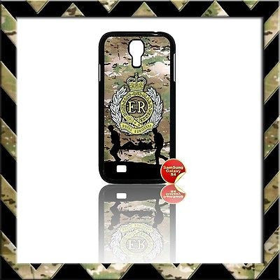 ★ THE ROYAL ENGINEERS (SAPPERS) COVER FOR SAMSUNG GALAXY S4/S IV/I9500 CASE ARMY - Black Halo Design