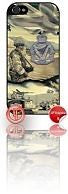 ★ THE ROYAL IRISH REGIMENT(RIR) ★ PHONE COVER FOR IPHONE 5/5S (CASE)#4 - Black Halo Design