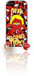 ★ MR BANG TIDY(KEITH LEMON)★ PHONE COVER FOR IPHONE 5/5S (CASE) GIRL CAMO#7 - Black Halo Design