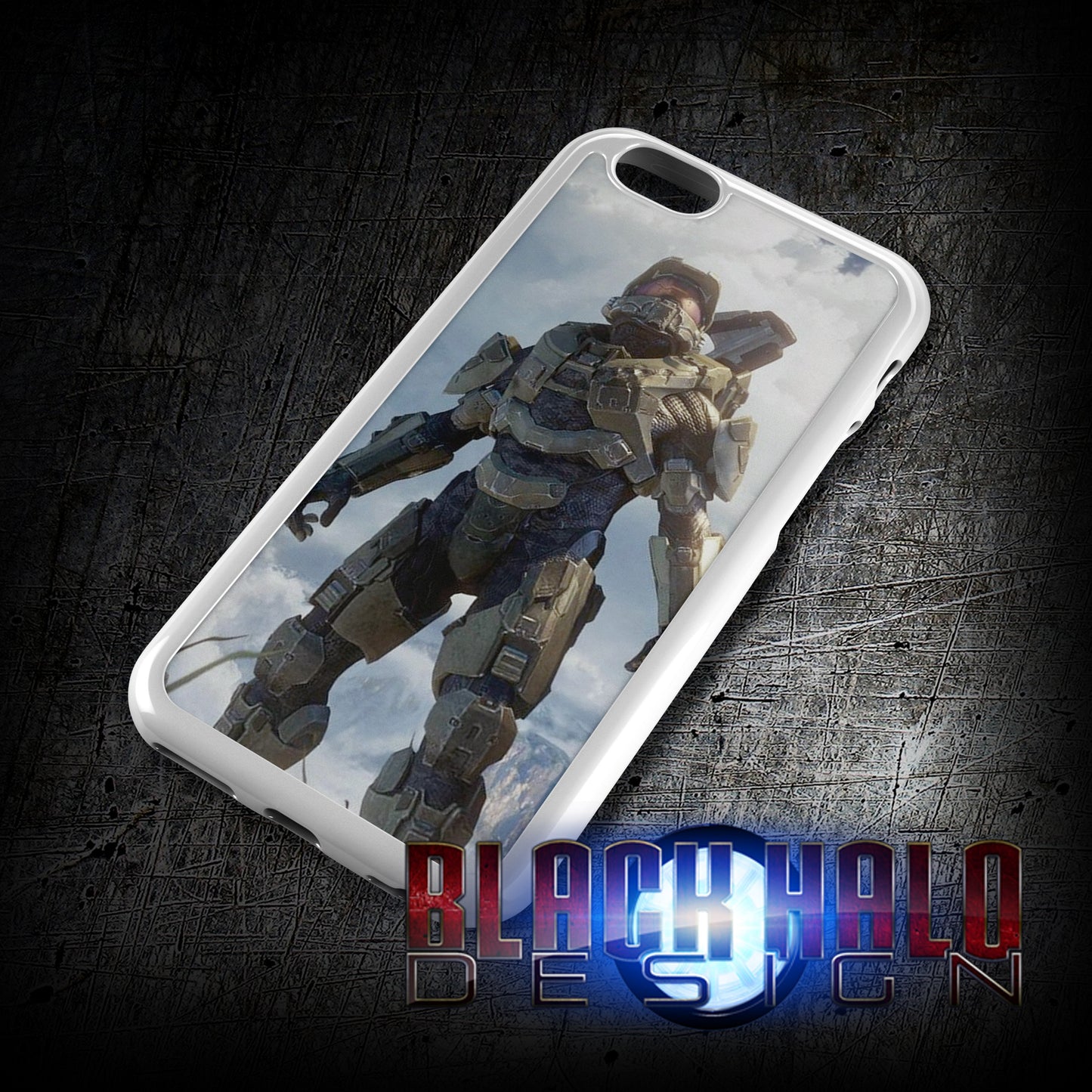 HALO COVER/CASE FOR APPLE IPHONE 6 & 6 PLUS - Black Halo Design
- 2