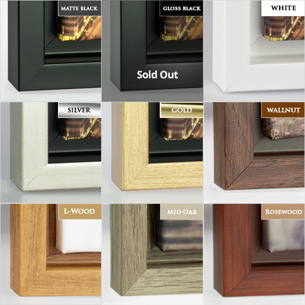 Welsh Guards Union Jack Box Framed Canvas with Floating Frame (Choice of Sizes)