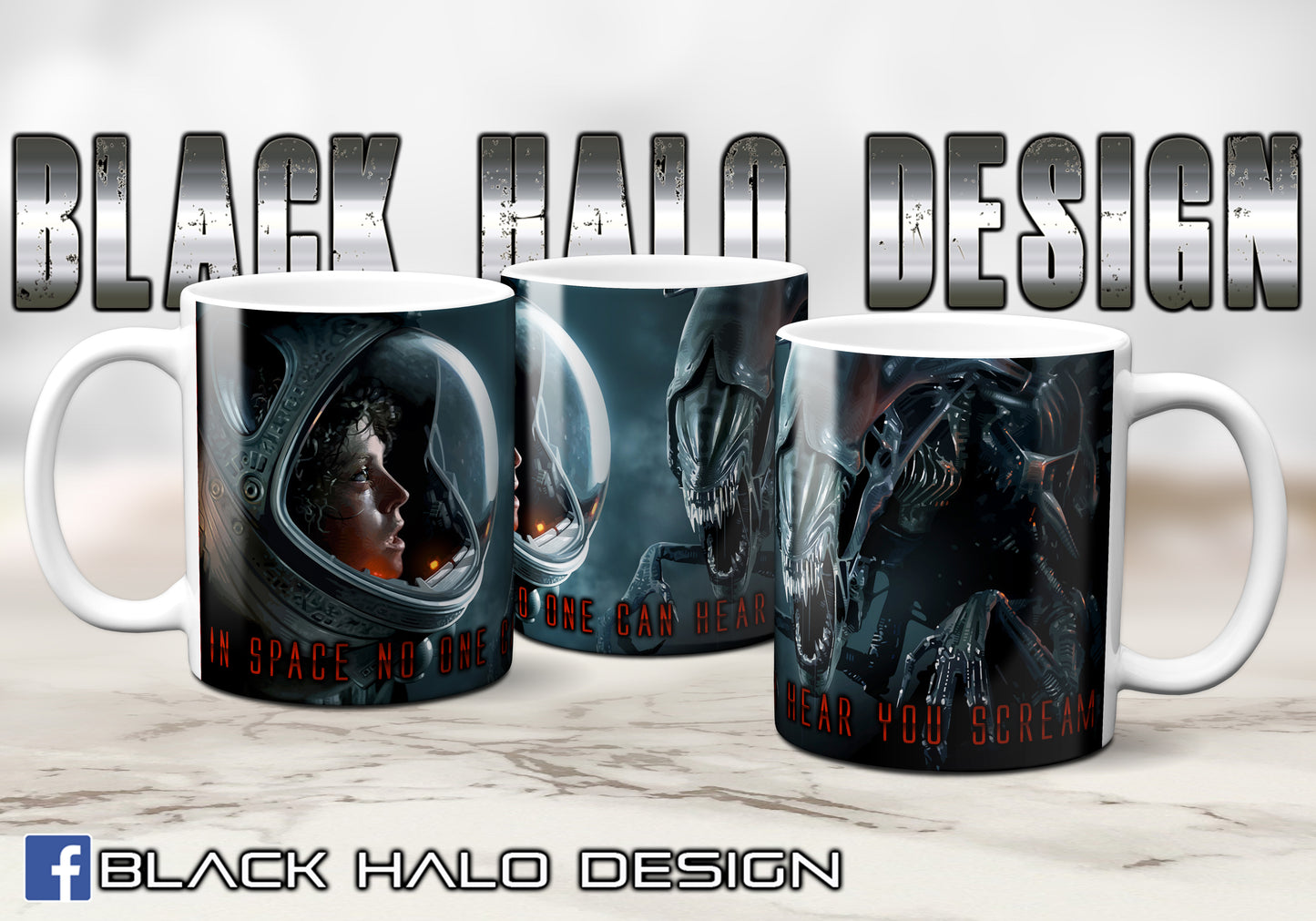 Alien: Ripley and Alien Queen 10oz Ceramic Mug