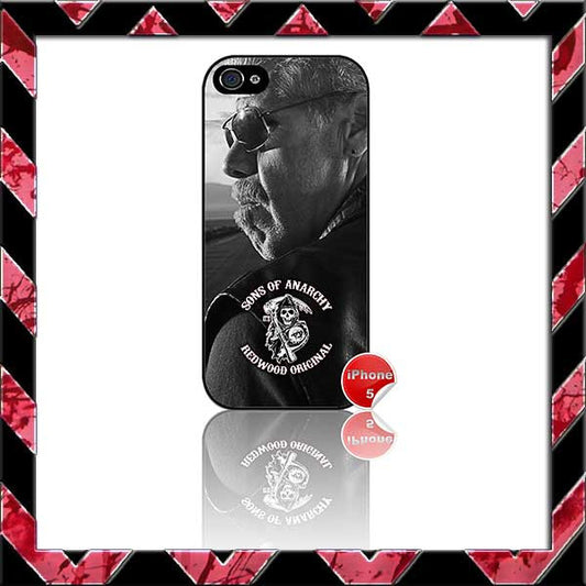 Sons Of Anarchy: Clay Morrow Cover/Case For Apple IPhone 4/4S, 5/5S, 5C & 6 (Ron Pearlman)  - Black Halo Design
