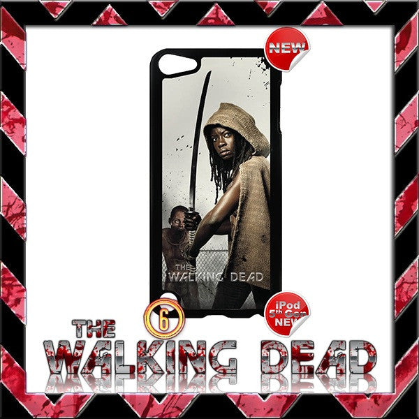 CHOICE OF THE WALKING DEAD CASE/COVER FOR APPLE IPOD TOUCH 5/5G/5TH GENERATION - Black Halo Design
 - 9