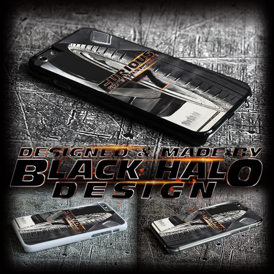 FAST AND FURIOUS 7 CASE/COVER FOR  APPLE IPHONE 4,4S,5,5S,5C,6 & 6 PLUS #1 - Black Halo Design
 - 2