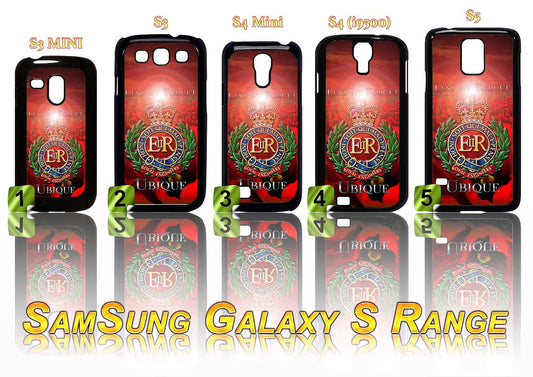 THE ROYAL ENGINEERS: POPPY CASE/COVER FOR SAMSUNG GALAXY S RANGE S3/S4/S5 (ARMY) - Black Halo Design
 - 1