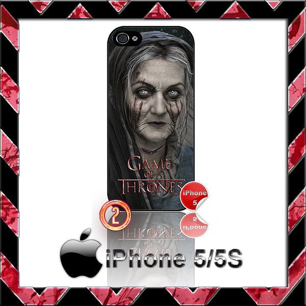 GAME OF THRONES LADY STONEHEART CASE/COVER  FOR APPLE IPHONE 4/4S/5/5S/5C STARK - Black Halo Design
 - 3