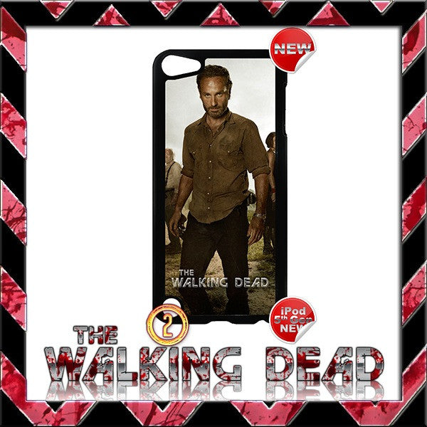 CHOICE OF THE WALKING DEAD CASE/COVER FOR APPLE IPOD TOUCH 5/5G/5TH GENERATION - Black Halo Design
 - 8