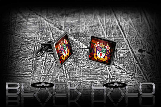 The 36th Ulster Division Metal Cufflinks In Presentation Box #Square
