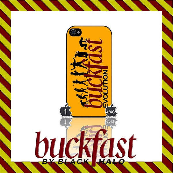 (New) Buckfast Evolution Case/Cover For  Apple iPhone 4/4S/5/5S/5C/6/6s Plus Tonic Wine - Black Halo Design
 - 4