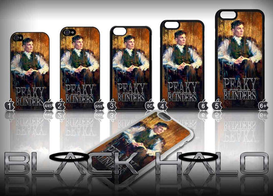 Peaky Blinders: Thomas Shelby art Case/Cover for choice of Apple iPhone 4-6s Plus