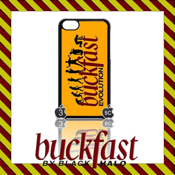 (New) Buckfast Evolution Case/Cover For  Apple iPhone 4/4S/5/5S/5C/6/6s Plus Tonic Wine - Black Halo Design
 - 2