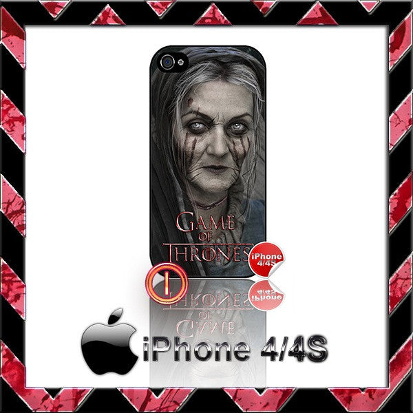 GAME OF THRONES LADY STONEHEART CASE/COVER  FOR APPLE IPHONE 4/4S/5/5S/5C STARK - Black Halo Design
 - 2
