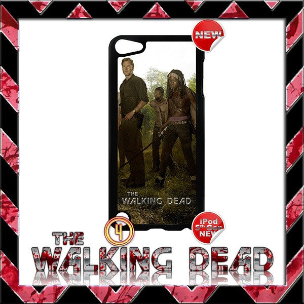 CHOICE OF THE WALKING DEAD CASE/COVER FOR APPLE IPOD TOUCH 5/5G/5TH GENERATION - Black Halo Design
 - 4
