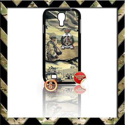 ★ THE ROYAL PIONEER CORPS COVER FOR SAMSUNG GALAXY S4 S IV/I9500 CASE ARMY RPC#6 - Black Halo Design
