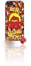★ MR BANG TIDY(KEITH LEMON)★ PHONE COVER FOR IPHONE 5/5S (CASE) GIRL CAMO#5 - Black Halo Design
