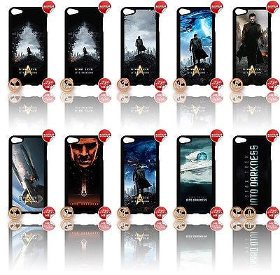 ★ STAR TREK INTO DARKNESS ★IPOD TOUCH 5/5th GENERATION 4G HARD CASE COVER - Black Halo Design
 - 1