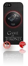 ★ GAME OF THRONES STARK WOLF CREST ★ PHONE COVER FOR IPHONE 5 (CASE)#1 - Black Halo Design
