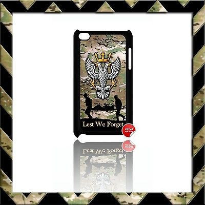 THE MERCIAN REGIMENT CASE/COVER FOR IPOD TOUCH 4/4TH GEN GENERATION 4G ARMY#15 - Black Halo Design
