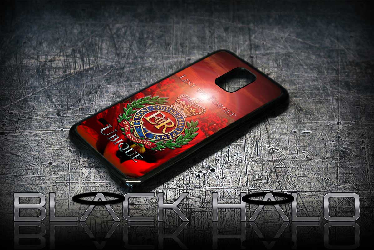 THE ROYAL ENGINEERS: POPPY CASE/COVER FOR SAMSUNG GALAXY S RANGE S3/S4/S5 (ARMY) - Black Halo Design
 - 2