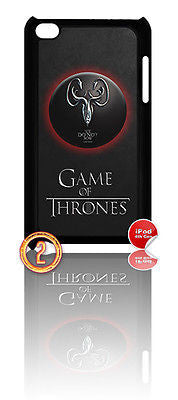 ★ NEW GAME OF THRONES ★ IPOD TOUCH 4/4TH GENERATION 4G HARD CASE COVER - Black Halo Design
 - 9