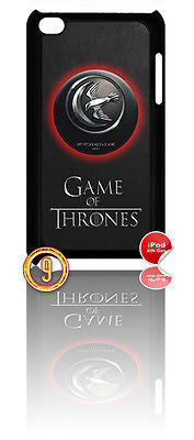 ★ NEW GAME OF THRONES ★ IPOD TOUCH 4/4TH GENERATION 4G HARD CASE COVER - Black Halo Design
 - 2