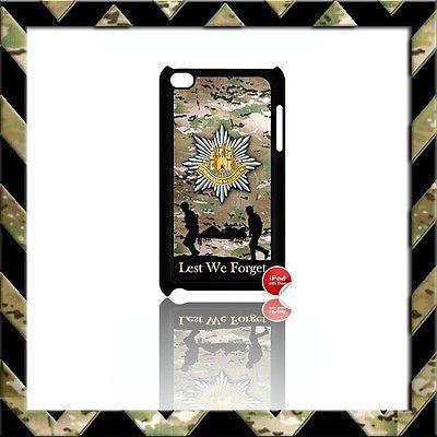 ROYAL ANGLIAN REGIMENT CASE/COVER FOR IPOD TOUCH 4/4TH GEN GENERATION 4G ARMY#18 - Black Halo Design
