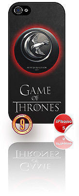 ★ NEW GAME OF THRONES ★ APPLE IPHONE 5  MOBILE PHONE HARD CASE COVER (HOUSES) - Black Halo Design
 - 2
