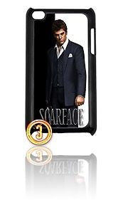 ★ CHOICE OF SCARFACE ★ IPOD TOUCH 4TH GENERATION 4G HARD CASE COVER (AL PACINO) - Black Halo Design
 - 2