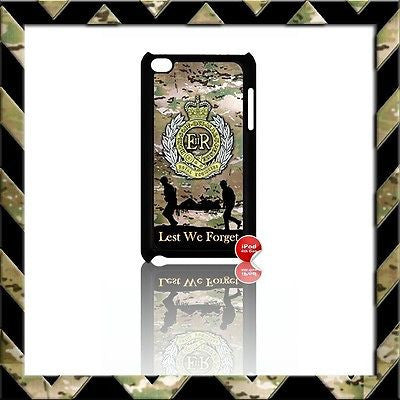 THE ROYAL ENGINEERS SAPPERS COVER/CASE FOR IPOD TOUCH 4/4TH GEN GENERATION 4G#7 - Black Halo Design
